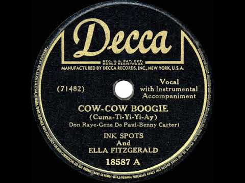 1944 HITS ARCHIVE: Cow-Cow Boogie - Ink Spots & Ella Fitzgerald