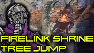 DARK SOULS 3: Tree Jump in Firelink Shrine (2024 edition)
