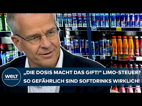 DEUTSCHLAND: "Die Dosis macht das Gift!" Limo-Steuer? Experte verrät! So gefährlich sind Softdrinks!