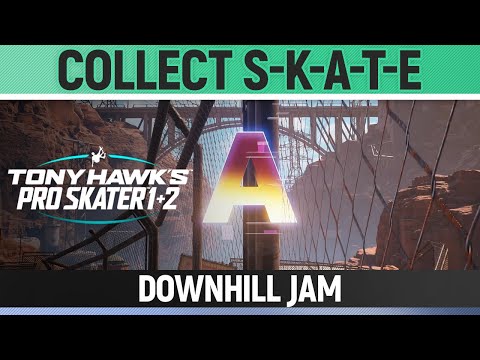 Tony Hawk's Pro Skater 1+2 - Downhill Jam - Collect S-K-A-T-E