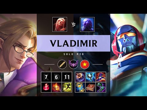 Vladimir Mid vs Ryze - VN Master Patch 25.15