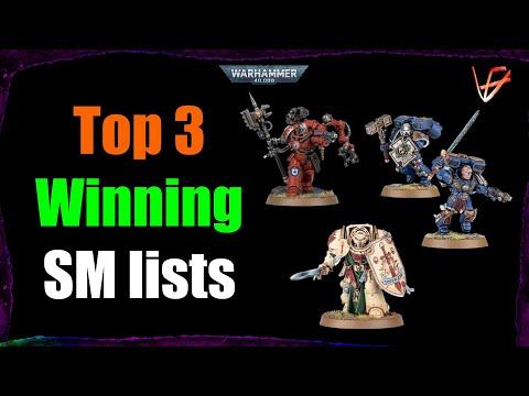 Top 3 Winning Space Marines Lists Analyzed | Warhammer 40K Tactics