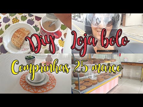 EP396 - DIY SUPER FOFO COMPRINHAS NA 25 E LOJA DE BOLO #lifestyle #dayvlog #donadecasa
