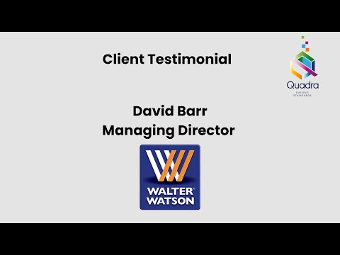 Walter Watson - Client Testimonial