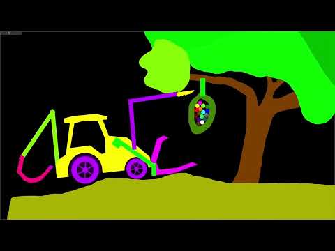 Algodoo Marble Race | Marble Factory | Train Transport | Car Factory | Castle Destruction Fight