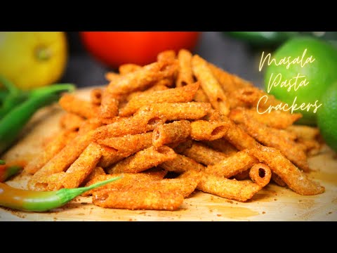 VIRAL TIKTOK PASTA CHIPS - Spicy Pasta Crackers - Kurkure Pasta