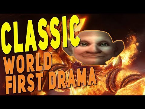 WoW Classic World First Drama - Ragnaros & Onyxia Down | Method Level 60 Drama - World of Warcraft