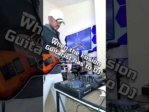 When the Fusion Guitarist has to DJ!#edm #music #dj #housemusic #rave #dance #electronicmusic