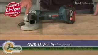 Bosch GWS 18 V-Li (060193A30A) - відео 3