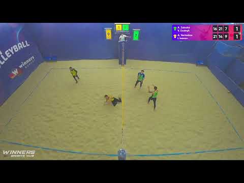 22:45 A. Zabuha / V. Dudnyk - A. Yermakov / I. Ivanov 22.11.2022 | Winners Beach Volleyball