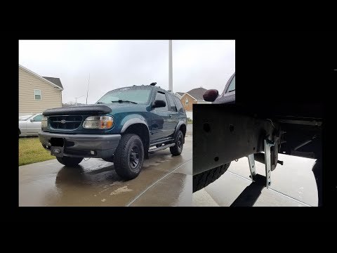 Instailling 2 inch lift on a Ford Explorer