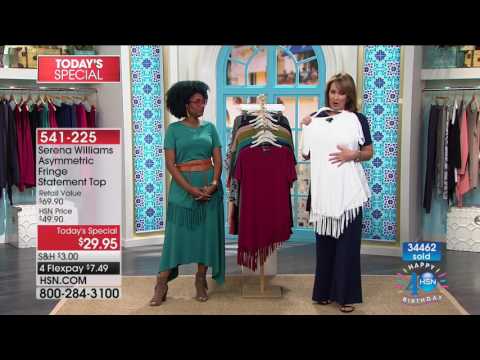 HSN | SERENA WILLIAMS Signature Statement Fashions Celebration 07.21.2017 - 09 PM
