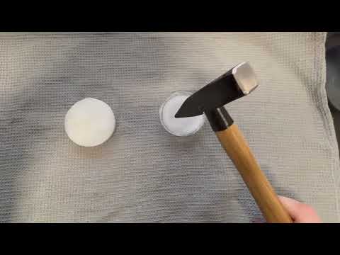 Experiment from Minkorrekt Episode 377 - "Pykrete"