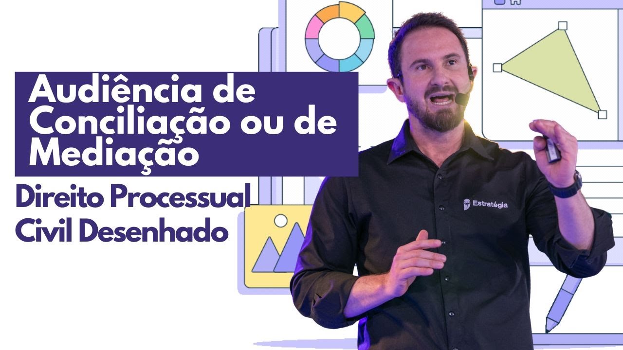 Audiência de Conciliação ou de Mediação | Processo Civil Desenhado