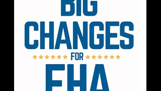 FHA has changed the appraisal rules... What you need to know!