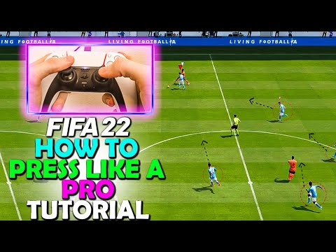 How to PRESS LIKE a PRO in FIFA 22! PRO MANUAL PRESS TECHNIQUE | FIFA 22 PRO DEFENDING TUTORIAL