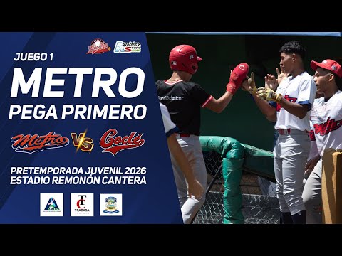 METRO VS COCLÉ | PRETEMPORADXA JUVENIL 2026 | JUEGO 1