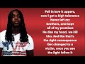 Polo G High Tolerance Lyrics Video