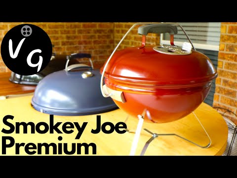 Crimson Weber Smokey Joe Premium - Unboxing and Assembly of the Weber Smokey Joe