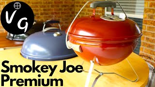 Crimson Weber Smokey Joe Premium - Unboxing and Assembly of the Weber Smokey Joe