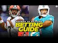 Browns at Dolphins Betting Preview: FREE expert picks, props [NFL Week 10] | CBS Sports HQ