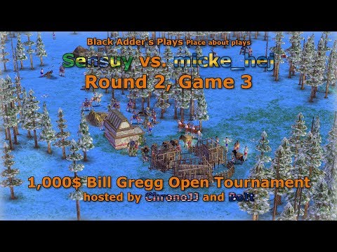 Bill Gregg Open Tournament, R2 - Sensuy vs. micke_hej, Game 3 - Age of Mythology: The Titans