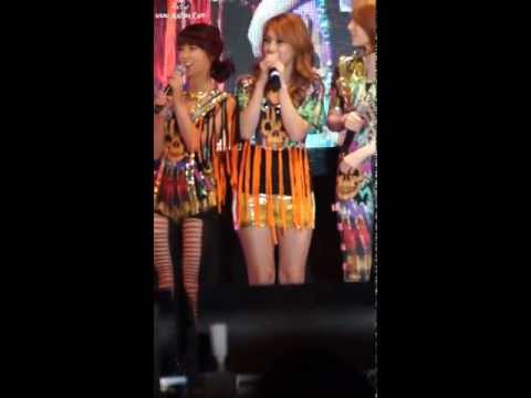 [FanCam]111002 KARA - Talk Cultwo Show by HaNas