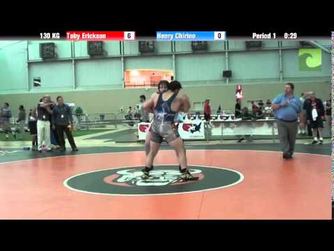 Greco 130 KG Toby Erickson vs. Henry Chirino