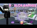 Every Time I Stomp MY WEAPON UPGRADES ROBLOX BADDIES
