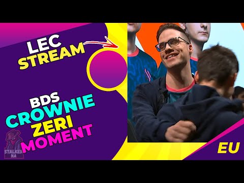 BDS Crownie ZERI Moment in LEC [PENTA]