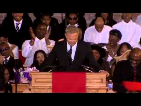 Kevin Costner at Whitney Houston's  Funeral "Whitney perfect for Bodyguard"