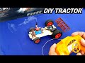 How To Make Rc Tractor From Cardboard PART 1 Tractor Machine Easy Experiment Us