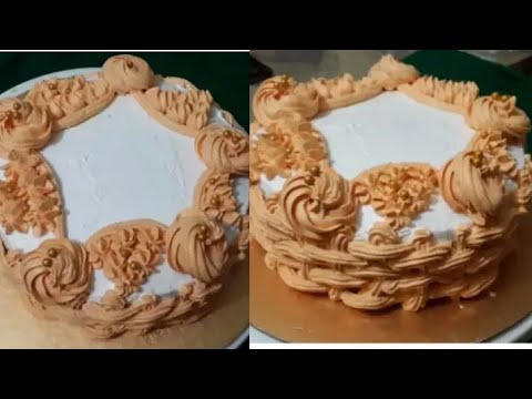 Simple cake decoration || Birthday cake decor ||