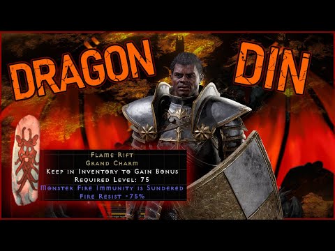 *DRAGON-DIN* NOWY CHORY, PRZESADZONY BUILD PALADYNA W LADDERZE DRUGIM DIABLO 2: RESURRECTED PORADNIK