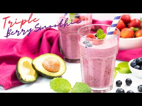 Our Favorite Triple Berry Smoothie