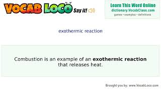 Video thumbnail for exothermic reaction