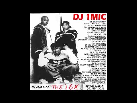 DJ 1Mic  - The Lox - (A Tribute To) 20 Years Of The Lox [2017][Mixtape]