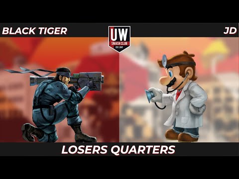 Black Tiger (Snake) vs JD (Doctor Mario) - Between 2 Lakes 37 Losers Quarters