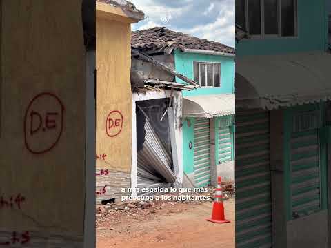 Arma, Aguadas, muestra las huellas que dejó el terremoto en Caldas