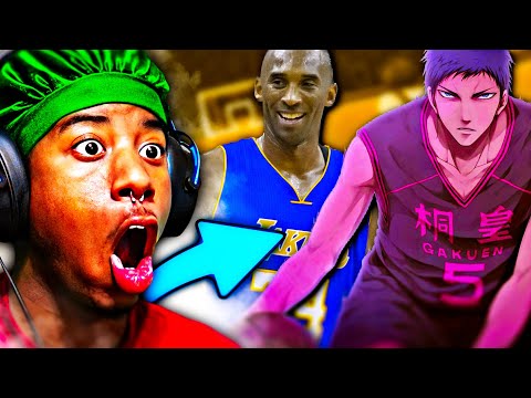If NBA Players were in Anime (Kuroko No Basket)
