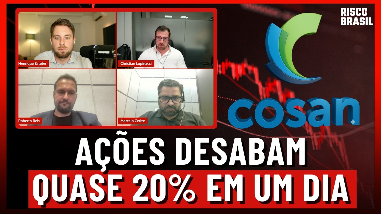 O QUE ESTÁ POR TRÁS DA OPERAÇÃO QUE DERRUBOU AS AÇÕES DA COSAN (CSAN3)