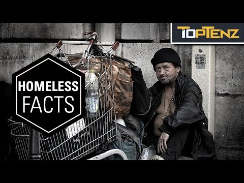 ホームレスに関する悲痛な事実トップ10 (Top 10 HEARTBREAKING Facts About HOMELESSNESS)