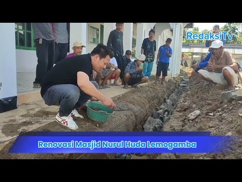 Pengusaha Sukses Bantu Renovasi Pembangunan Masjid di Desa Barumbung