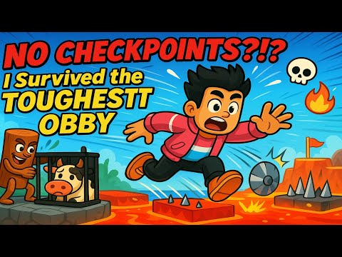 Obby Parkour Escape Gameplay - Epic Trap Dodging & Hardcore Run!