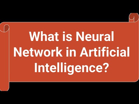 What is neural network in AI Neural network types structure working applications in AI Urdu Hindi