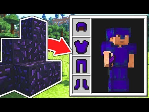 COME CRAFTARE L'ARMATURA DI OSSIDIANA!! — Missioni Segrete | Minecraft ITA