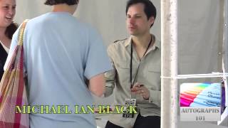 Michael Ian Black Signing MORE Autographs - LA Times Festival of Books at USC