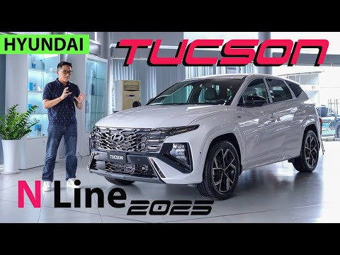 Hyundai TUCSON N Line 2025 Details : Cool design, amenities—worth 989M VND?