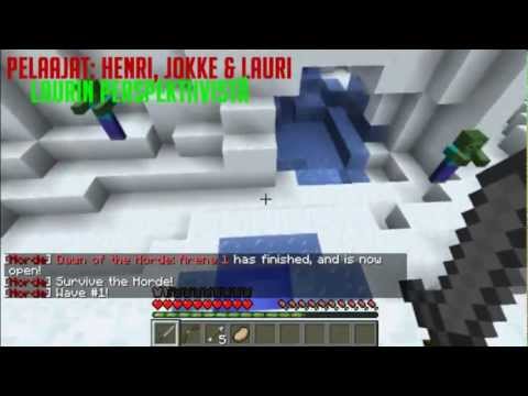 Pelataan: Minecraft Zombie Horde Survival Osa 1