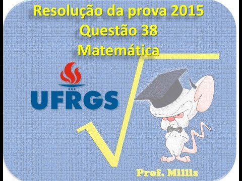 Questão 38 UFRGS 2015 - pontos em comum - função